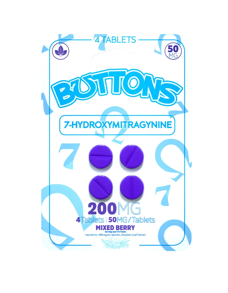 BUTTONS - 25MG - MIXEDBERRY - SINGLE
